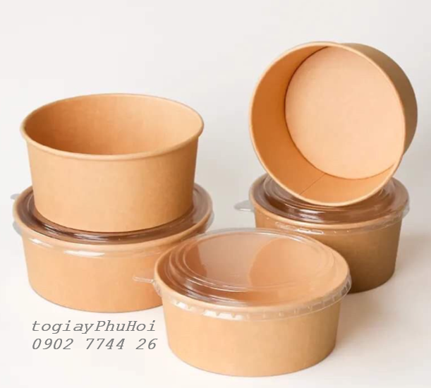 Tô giấy kraft 750ml
