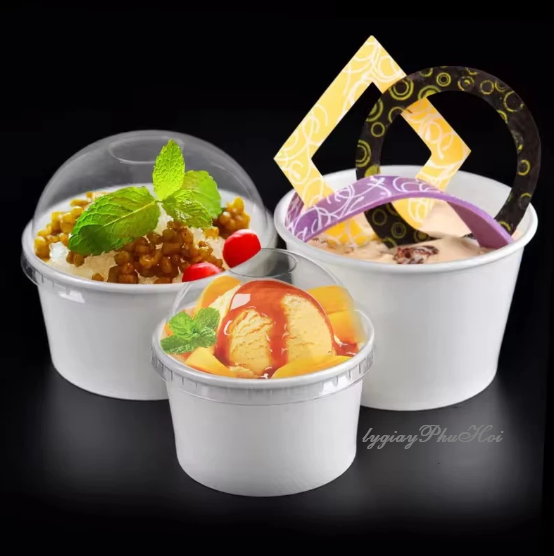 Tô giấy trắng 240ml