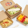 Hộp giấy kraft đựng thức ăn