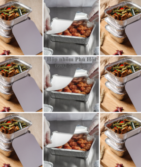 Hộp nhôm dùng một lần