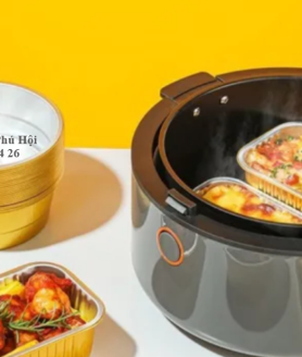 Hộp nhôm, khay nhôm có dùng được trong lò nướng không?