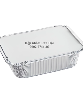 Khay giấy bạc có nắp