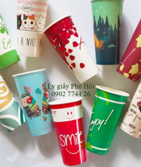 Ly giấy in theo yêu cầu