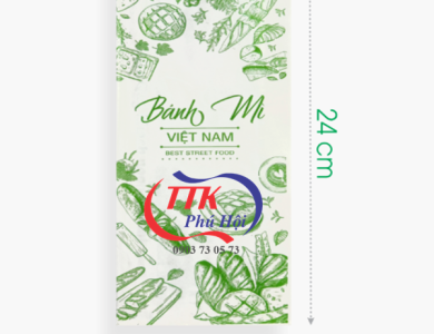 Bao bánh mì giấy in logo