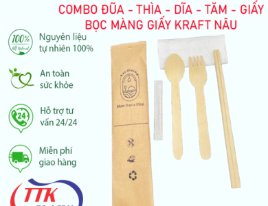 Combo dụng cụ ăn uống 4 trong 1