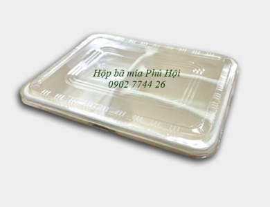 Hộp bã mía 4 ngăn đựng cơm