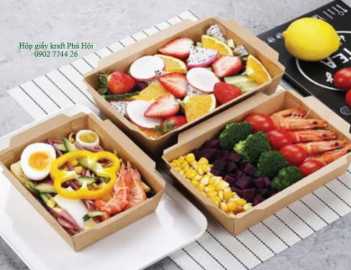 Hộp giấy đựng bún