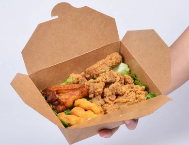 Hộp giấy đựng gà rán