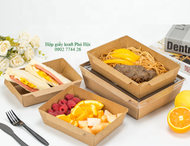 Hộp giấy đựng khoai tây chiên