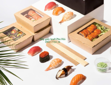 Hộp giấy đựng thức ăn nhanh
