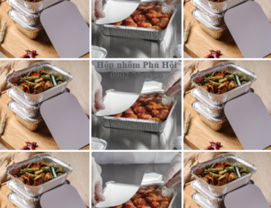 Hộp nhôm đựng thực phẩm 800ml