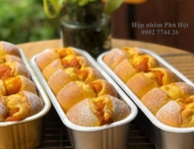 Hộp nhôm dài nướng bánh 308, 405, 800ml