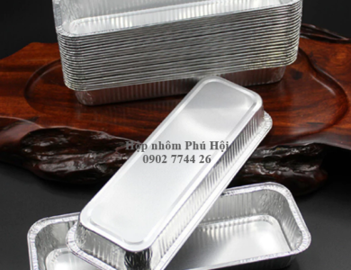 Hộp nhôm dài nướng bánh 308, 405, 800ml