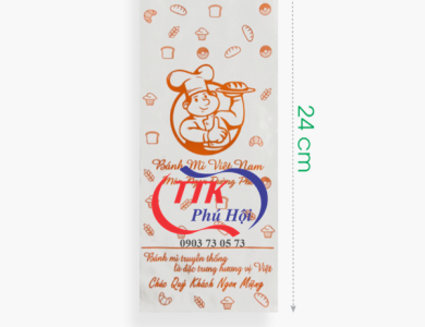 In bao bánh mì cho tiệm bánh mì