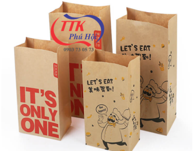 In bao bánh mì giấy kraft