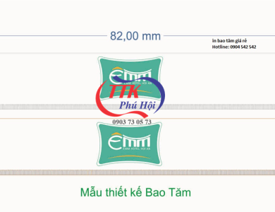 In bao tăm nhà hàng