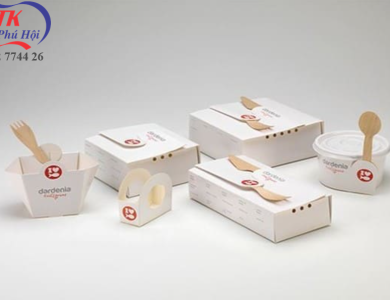 In hộp giấy đựng đồ ăn tại TP HCM