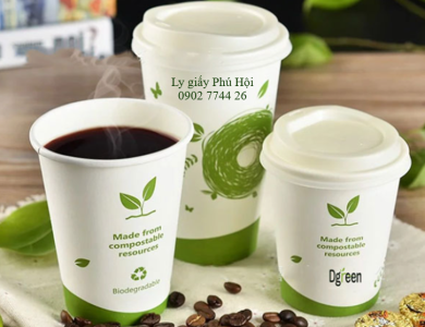 In ly giấy cho quán cà phê mang đi