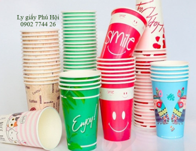 In ly giấy, cốc giấy tại quận 4, quận 5, quận 6 TpHCM