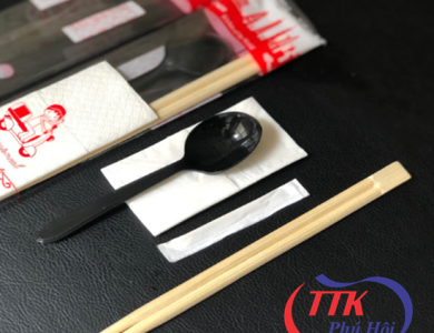 In set muỗng đũa tăm giấy