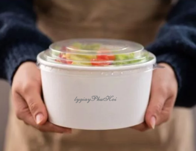 In tô giấy đựng bún bò tại Quận 1, 2