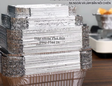 Khay giấy bạc nướng bánh bông lan