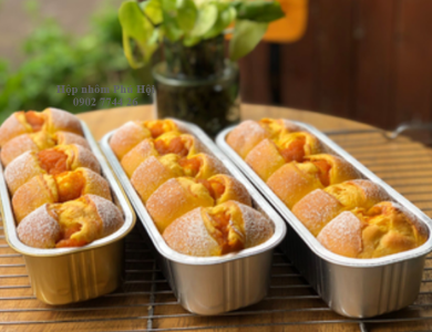 Khay giấy bạc nướng pizza mini