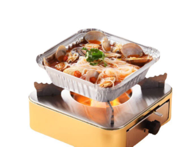 Khay giấy bạc nướng thịt