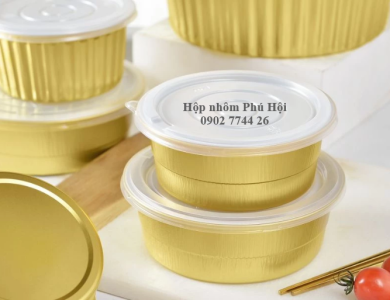 Tô nhôm màu vàng cao cấp 3500ml