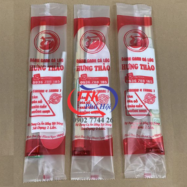 Combo dụng cụ ăn uống 4 trong 1