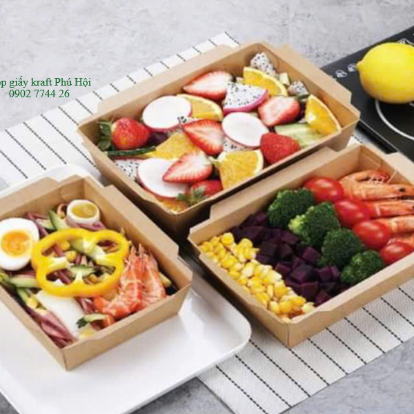 Hộp giấy đựng bún