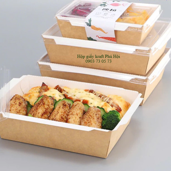 Hộp giấy đựng đồ chiên