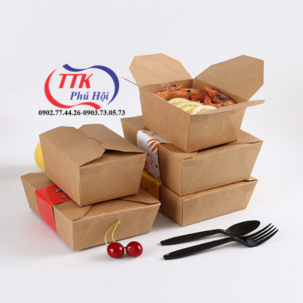 Hộp giấy đựng hamburger