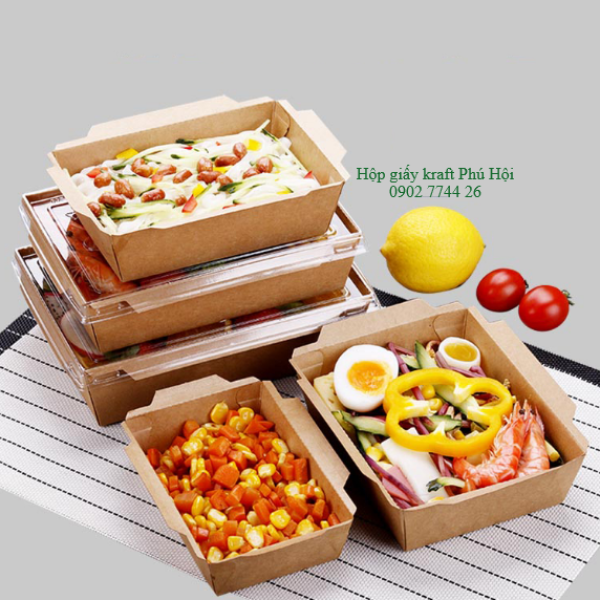 Hộp giấy đựng khoai tây chiên
