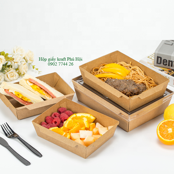 Hộp giấy đựng mì xào