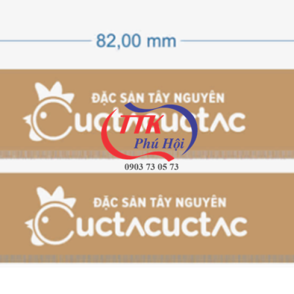 In bao tăm giấy kraft