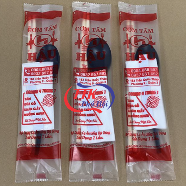 In combo dụng cụ ăn uống mang đi