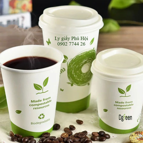 In ly giấy cho quán cà phê mang đi