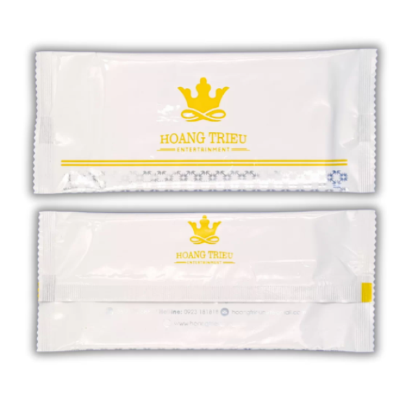 Khăn lạnh in logo sắc nét