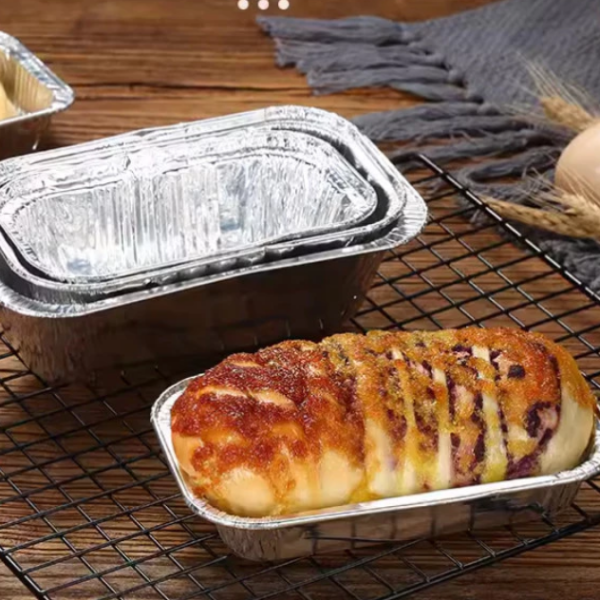 Khay giấy bạc đựng bánh mì, bánh ngọt