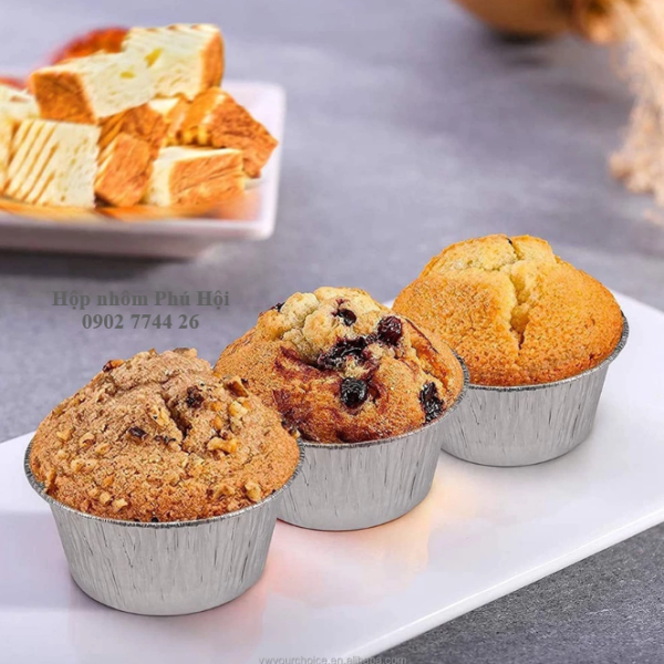 Khay giấy bạc đựng bánh mì, bánh ngọt