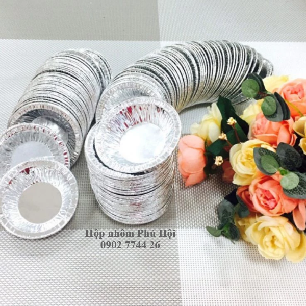 Khay giấy bạc nướng hàu