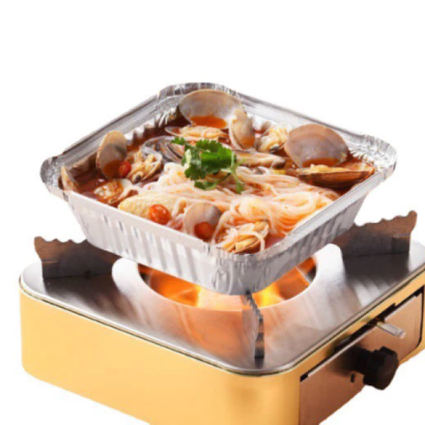 Khay giấy bạc nướng thịt