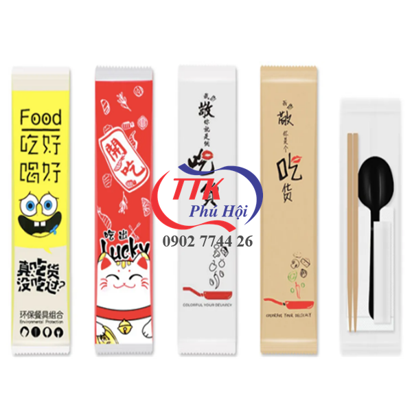 Bộ muỗng đũa tăm giấy
