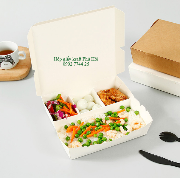 Hộp giấy đựng cơm