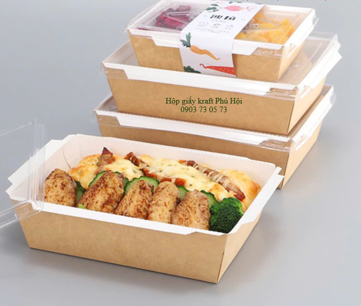 Hộp giấy đựng đồ chiên