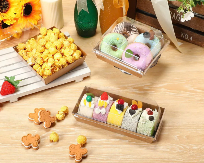 Hộp giấy đựng đồ chiên, đồ nướng, thức ăn nhanh