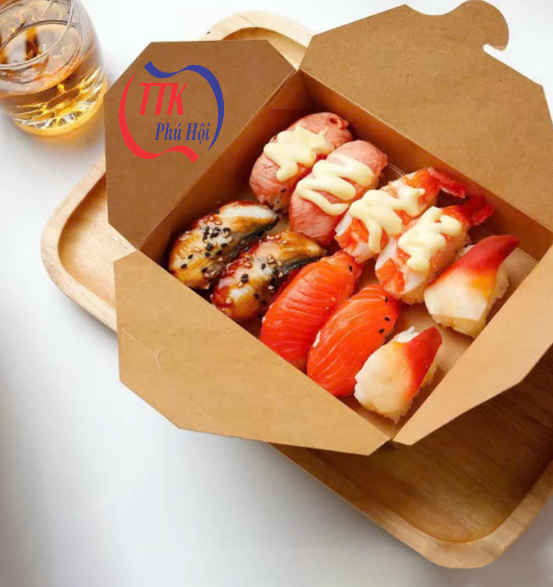 Hộp giấy đựng sushi