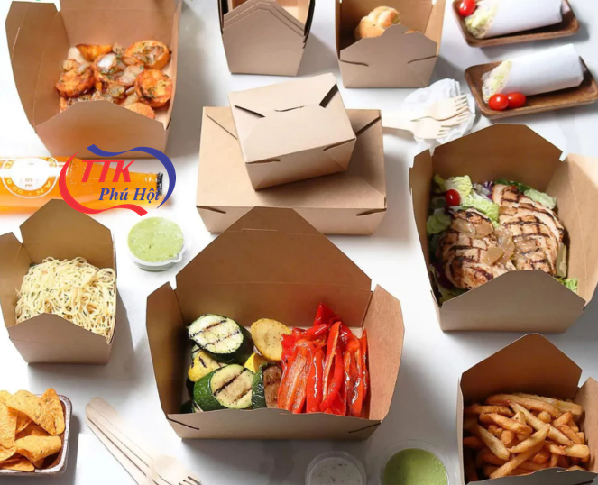 Hộp giấy đựng sushi
