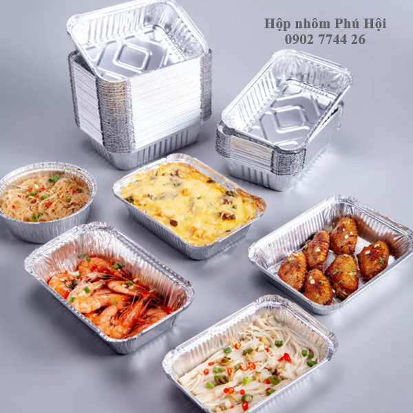Hộp nhôm đựng thực phẩm 800ml